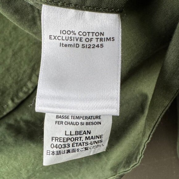 LL Bean Todd Snyder Mens Green Patchwork Camping Fishing Outdoor Shirt Jacket - Picture 5 of 11